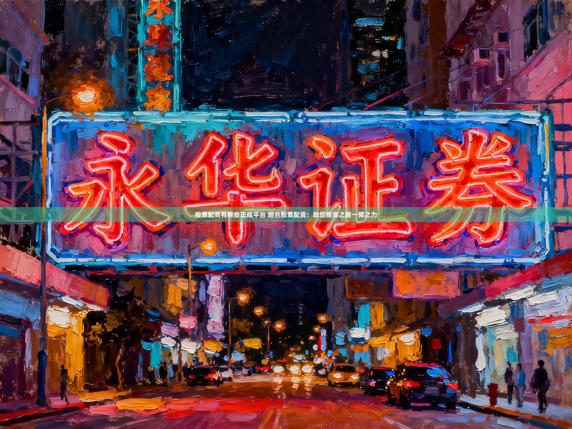 股票配资有哪些正规平台 烟台股票配资：助您投资之路一臂之力